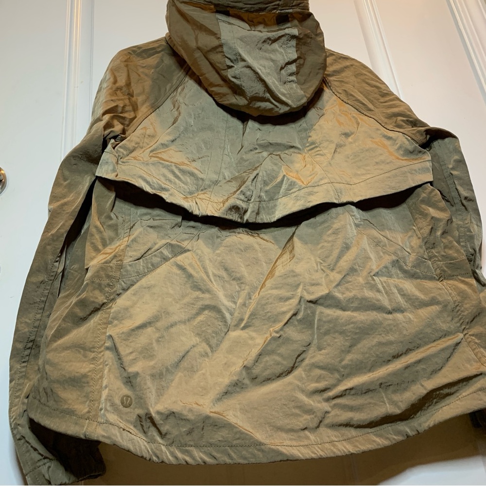 Lululemon Athletica Seek Vistas 1/2 Zip Rain Jacket in Frontier M Retail $148.00 - Picture 12 of 12